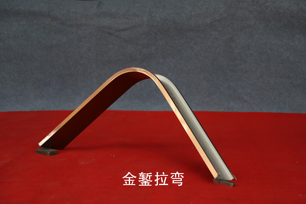不銹鋼裝飾線條拉彎
